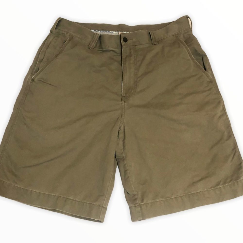 Transcript Mens Shorts Dark Khaki Size 34